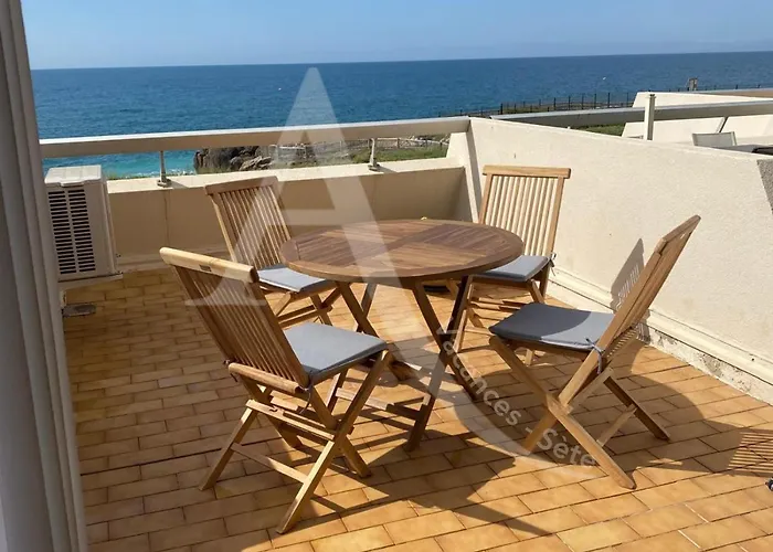 Avec Loggia Et Terrasse, 1er Ligne Et Vue Pour 4 Personnes * 세테