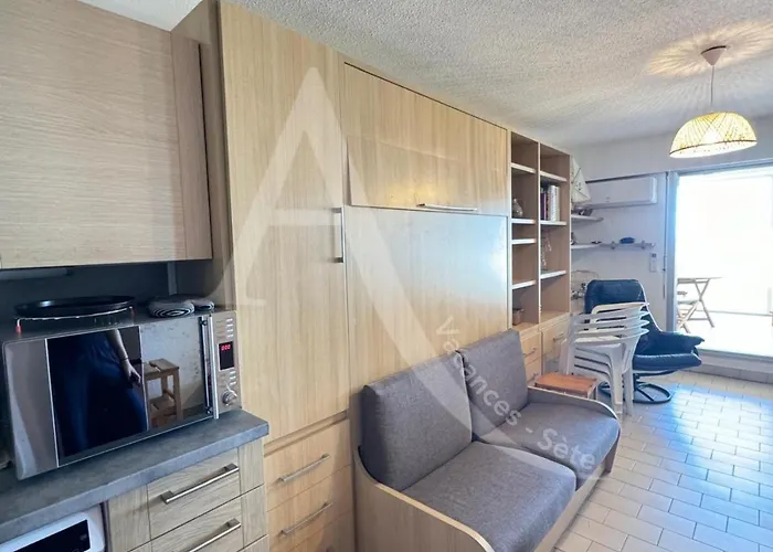 Avec Loggia Et Terrasse, 1er Ligne Et Vue Pour 4 Personnes 세테