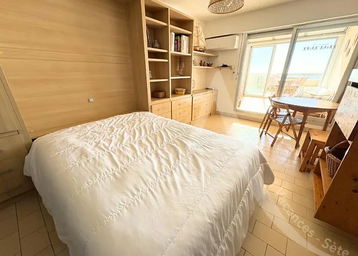 Avec Loggia Et Terrasse, 1er Ligne Et Vue Pour 4 Personnes 세테